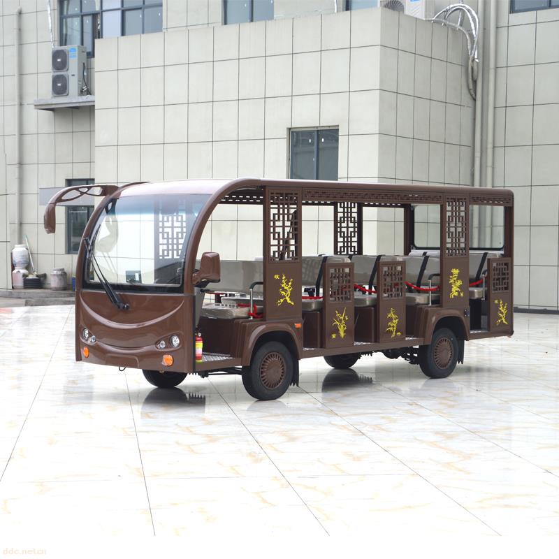 广西仿古旅游观光车 景区电瓶观光车价格 观光车图片